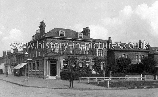 The London joint Stock Bank Limited, High Road, Woodford Green, Essex. c.1910.